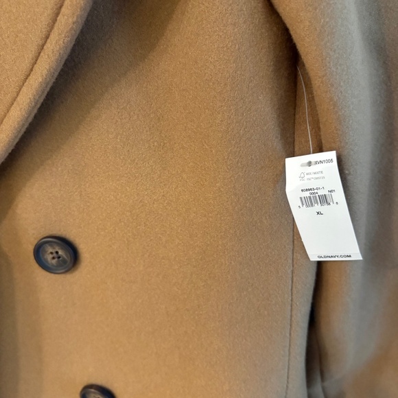Tan/Camel Peacoat (Brand New) - Picture 4 of 6